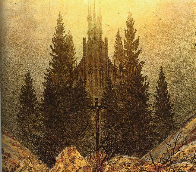 Caspar David Friedrich The Cross on the Mountain France oil painting art